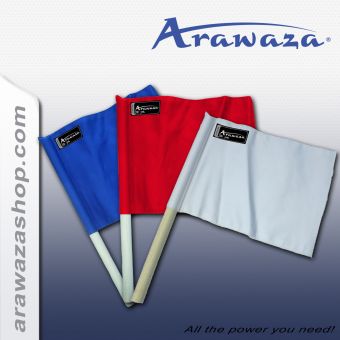 Arawaza Kampfrichter Flaggen Blau