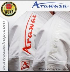 Arawaza Kata Del. Evo Combo-Set, rot/weiss WUKF app. 