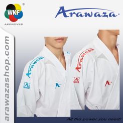 Arawaza Kumite Del. Evo PL-Combo-Set rot/blau - WKF app. 180 | Premier League - Combo